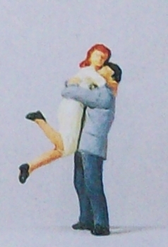 H0 Figur Wiedersehen macht Freude etc..........................................................................................