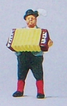 H0 Figur Ziehharmonikaspieler etc.............................................................................................................................................................................................
