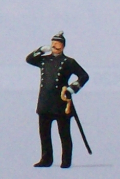 H0 Figur D Berliner Polizist