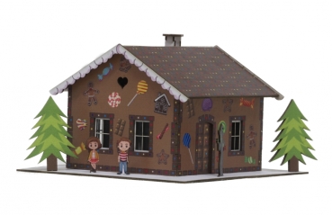 H0 Gebäude BS Lebkuchenhaus Junior bedruckt, etc.................................