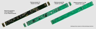elektro Straßenbahnplatine Tatra Motor und Beiwagen T4/ B4 , etc.....................................................