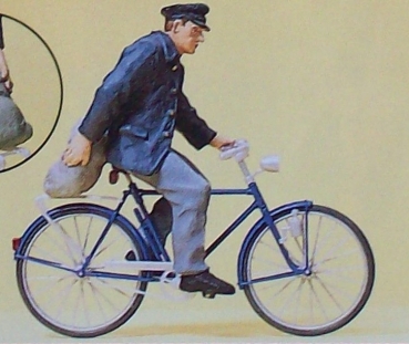 G Figur Bauer auf Fahrrad