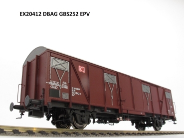 H0 D DB Güterwagen ged., Glmmehs 61, 2A Ep.III,