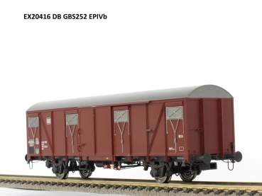 H0 D DB Güterwagen ged., Gbs 252, 2A Ep.IV, Emblem