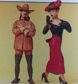 G Figur Westerheld und Lady