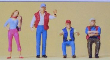 0 Figur LKW Fahrer Anhalterin