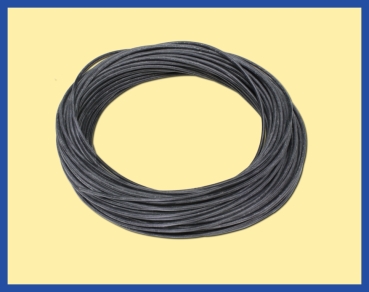 elektro Kabel Zubehör Meßleitung Silikon, 25m, 6mm², 0,05mm²,  schwarz, etc.........................................................................