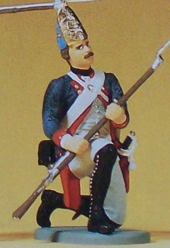 1: 24 Grenadier kniend