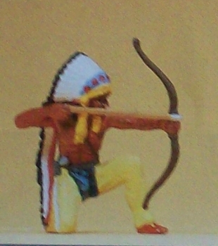1: 25 Indianer mit Bogen kniend etc...........................................................................................................................................................................................