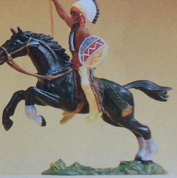 1: 25 Häuptling reitend etc........................................................................................................................................................................................................