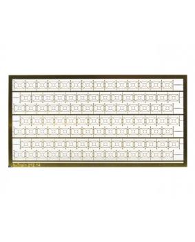 N Ausschmückung MS Niedrig Zaun  6,   L= 77cm, 110x    6mm, Elemente 7x, etc..............
