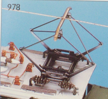 H0 Ersatzteile D DRG Scherenstromabnehmer  SBS 39 BR19 44 94, etc..................................................................................