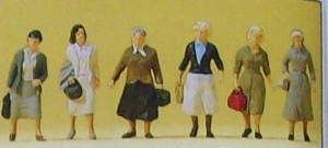 H0 Figur Pendlerinnen