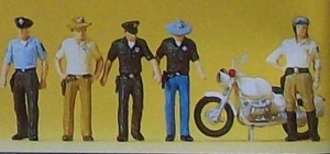 H0 Figur USA Polizisten USA