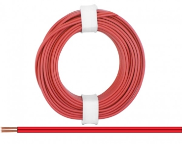 Litze  Zwillingslitze 2x 0,14mm² Ring 5m, rot/ rot, etc...............................................................................