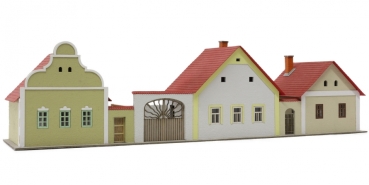 TT Gebäude BS Relieflandhäuser Ep.I, 50x  263x 65mm, etc.......................................