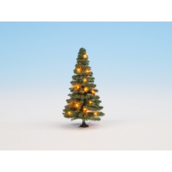 0 H0 N TT Geländegastaltung Weihnachtsbaum beleuchtet, grün, LED= 20x, H= 8cm, etc.......