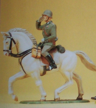 1: 25 D DR W Offizier reitend grüßend etc...................................................................................................................................................................................