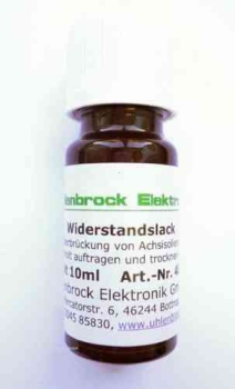 elektro Widerstandslack 10ml, etc.................