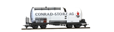 H0m Bahnfahrzeuge Ch RhB Kesselwagen  Za, 8130, mit Bremserbühne, 4A Ep.VI, " Conrad Storz ",  etc........................................