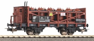 H0 D DB  Säuretopfwagen mit Bremserhaus, braun, 2A, Ep.III, etc..................................................................