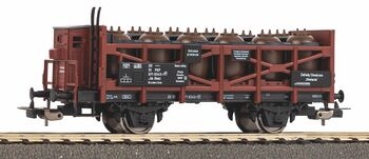 H0 PL PKP Säuretopfwagen mit Bremserhaus, braun, 2A, Ep.IV, etc............................................................................