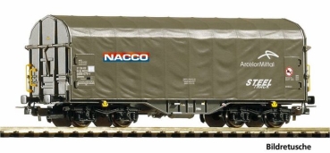 H0 NL NS Schiebeplanenwagen Shimmns, 4A, Ep.VI, L= 139mm, R= 358mm, etc.....................................................