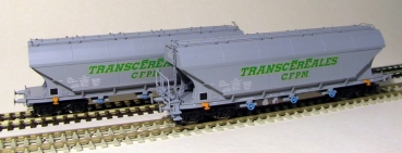 N SNCF Getreidewagen Set A 4A Transceales C F P M