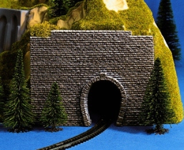 Z Vorsatz Tunnel Portal 1gl. von N auf Z, 9x 7cm, St. 2x