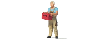 H0 Figur Mann mit Bierkasten, etc................................................................................................................................................................