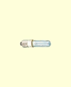 Ersatzteil Schraubbirne, e 5,5, klar, 19V, 65mA, Kerzenlampe,etc............................................................................................
