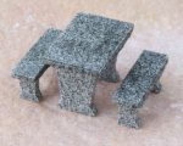 G Sitzgruppe Granit grau