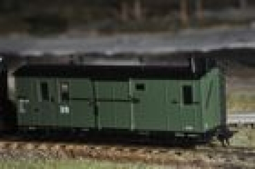 H0e D DR Post- Gepäckwagen 976-101, 4A, Ep.III, grün, Prignitzer Kleinbahn