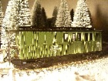 H0e Bahnfahrzeug D DR Oberlichtpersonenwagen/ Mannschaftswagen 979-004,  4A, Ep.III, grün, etc....... Auslaufmodell