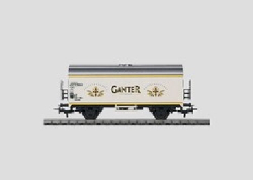 H0 mär D DB Bierwagen ged., " Ganter ",  2A, etc.................................................