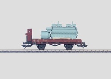 H0 mär D DB Niederbordwagen, bel., 2A, Ep.III, Dieselaggr., etc........................................................................