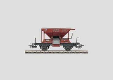 H0 mär D DB Schotterwagen mit Bühne, 2A, Ep.IV, braun, etc......................................................................