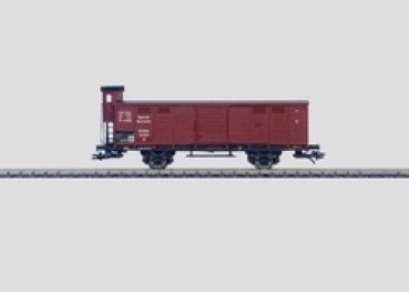 H0 mär D DRG Güterwagen ged. mit Bremserhaus, 2A, Ep.II, braun, etc................................................................................