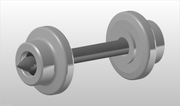 H0 Ersatzteile NPE Scheibenradsatz 5mm, spitzengelagert, einseitig isoliert, etc.........................