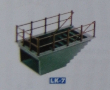 H0 Peco Bahnsteigtreppe Länge 60mm, Breite 34mm, Tiefe 20mm, 2x