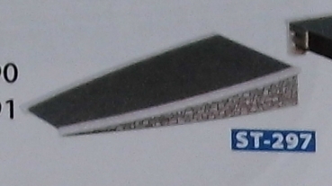 H0 Peco BS Bahnsteigrampe mit Ziegelsteinkante 113mm,  2x