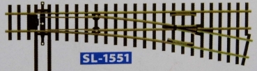 H0n3 Gleis Code 70 Weiche, Holzschwelle,  rechts, etc................................................................................