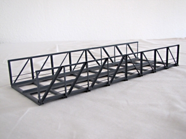 H0 V 30 2 64 Vorflutbrücke 30cm 2gl. 64mm Gleisabstand, grün, etc.....................................................................................................................