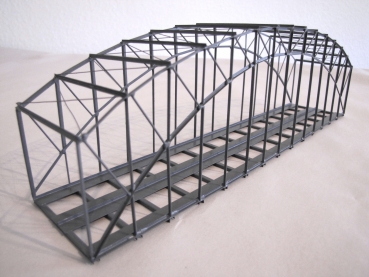 N BN 27 2 Bogenbrücke, grau, 2gleisig,  27x 6x 8cm, etc......................................................