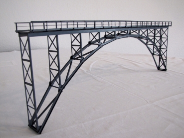 H0 HK 60 Hochbogenbrücke 60cm, grau, 60x 5,8x 20cm,  etc............................................................