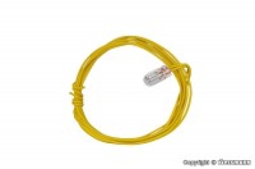 elektro Leuchten Glühlampe klar, T1, D= 3,2mm, 16V, 30mA,  2Kabel, etc.............................................................................