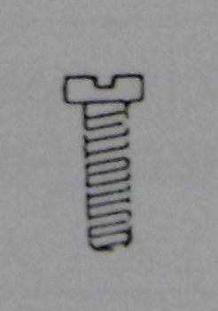 Schraube Zylinderkopfschraube MS, DIN 84, M 1,2x 2mm, St.10x