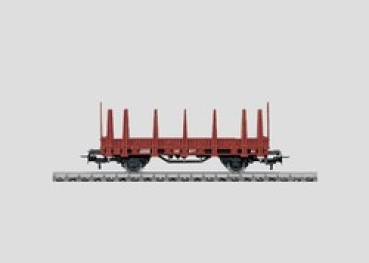 H0 mär D DB Rungenwagen, 2A, Ep.IV, braun, etc...............................................................