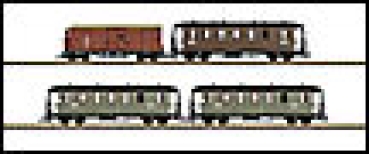 G SOEG Personenwagen 3x Güterwagen 1x Set 4x  4A Ep.VI