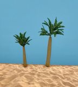 H0 Geländegestaltung Bananenbäume St.2x, 6,5cm, 9,5cm, etc......................